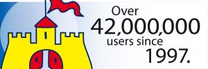Over 42 million users since 1997.